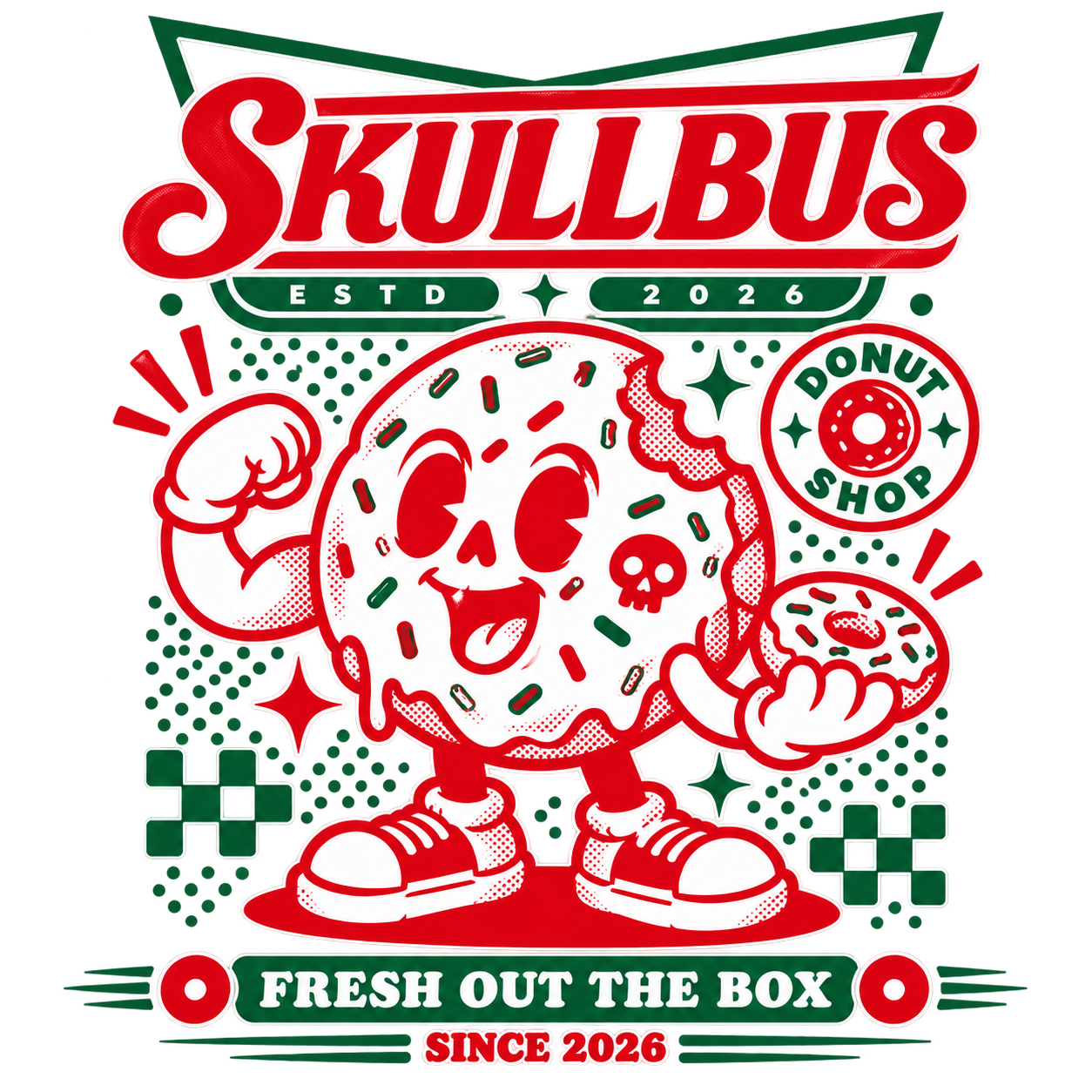 Donut Shop Art Tee